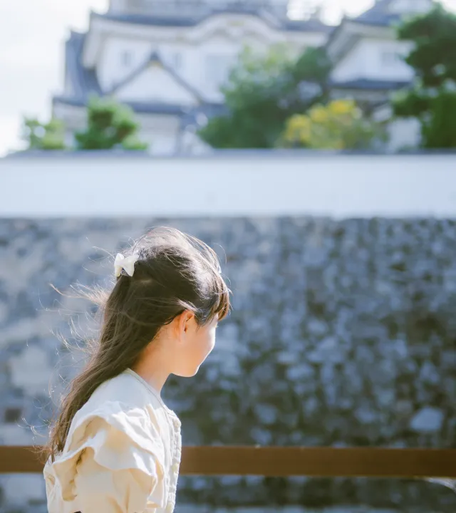 岸和田城と子ども